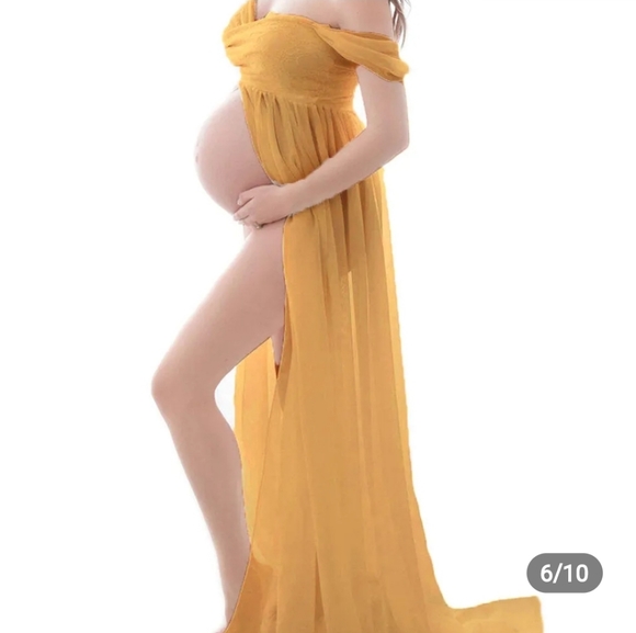 Maternity Dress for Photoshoot sz Small - Picture 1 of 3